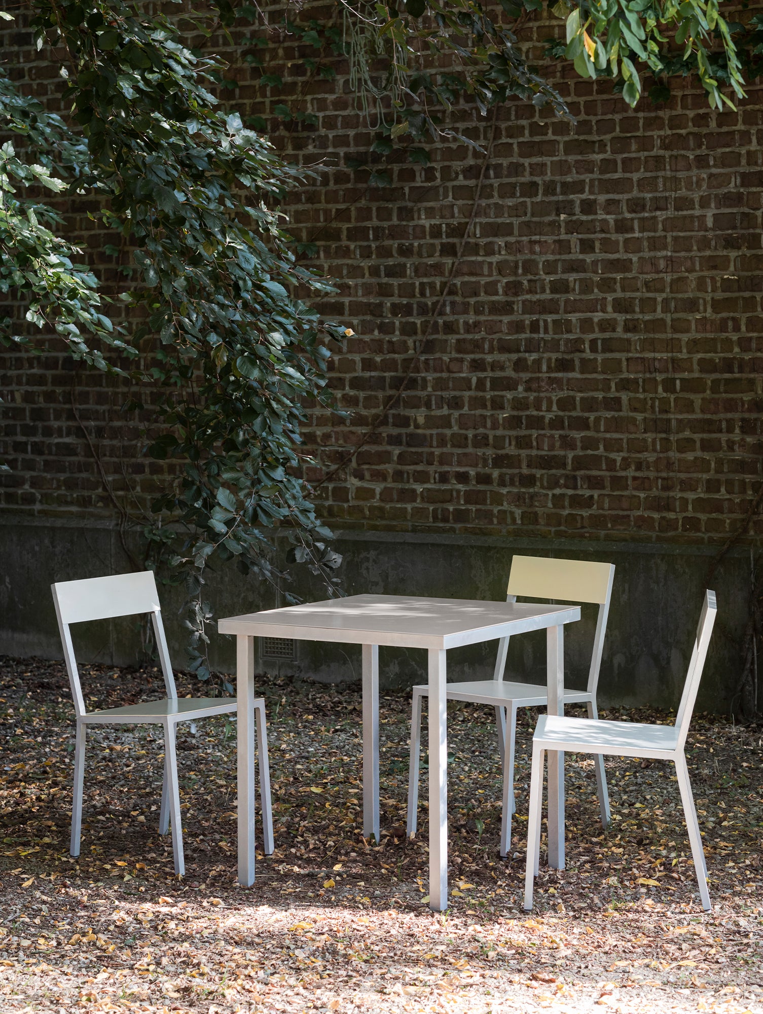 Alu Dining Table by Valerie Objects - Small / Ivory