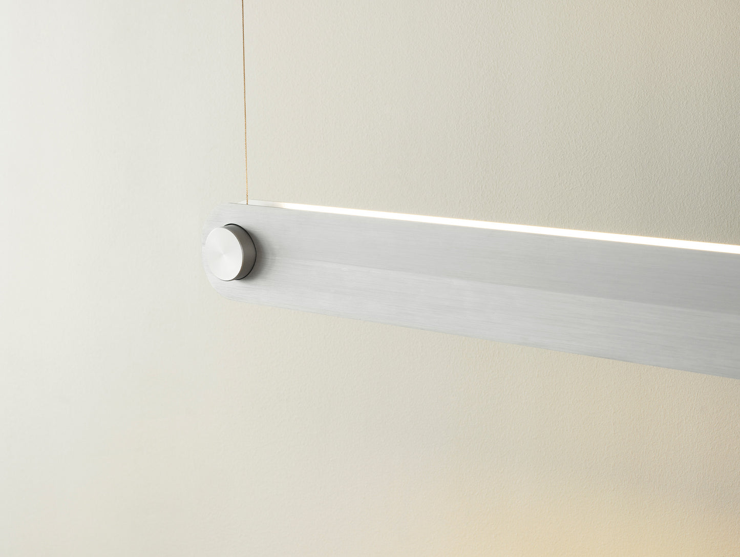 Dim Linear Lamp by Normann Copenhagen - Brushed Aluminium