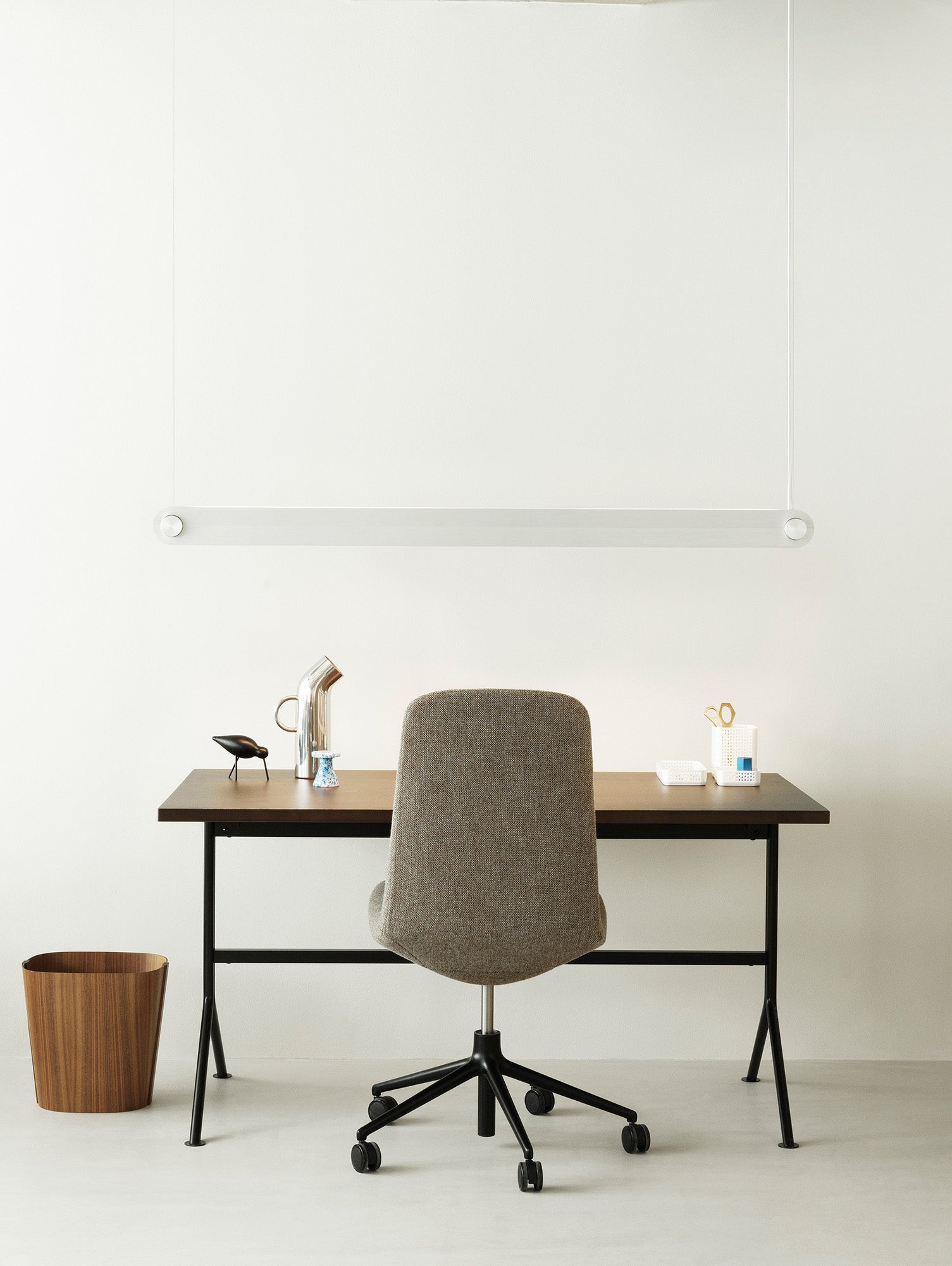 Dim Linear Lamp by Normann Copenhagen - Brushed Aluminium