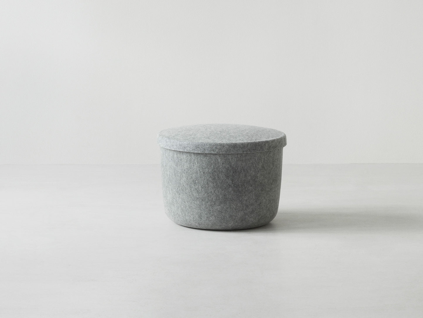 Hide Storage Pouf by Normann Copenhagen - Small / Grey