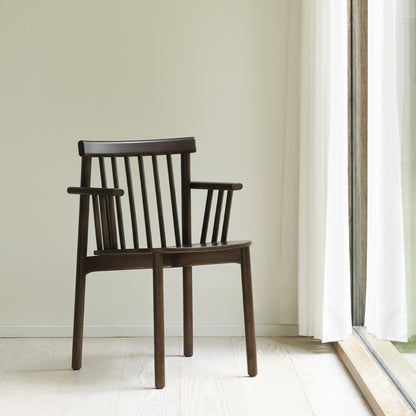 Pind Armchair by Normann Copenhagen  - Brown Stained Ash