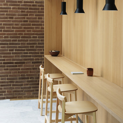 Pind Bar Stool by Normann Copenhagen - SH 65 cm / Lacquered Ash