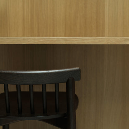 Pind Bar Stool by Normann Copenhagen - SH 65 cm / Brown Stained Ash