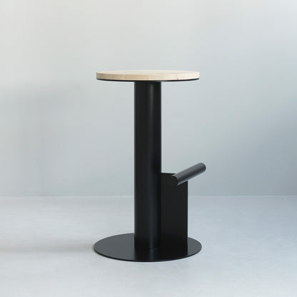 Pole Bar Stool by Normann Copenhagen - H65 / Black