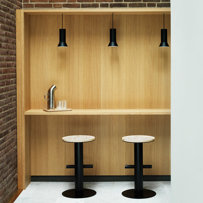Pole Bar Stool by Normann Copenhagen - H65 / Black