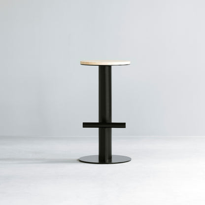 Pole Bar Stool by Normann Copenhagen - H75 / Black