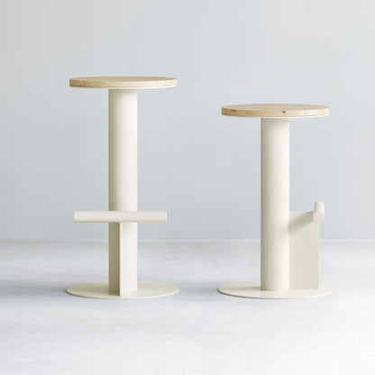 Pole Bar Stool by Normann Copenhagen - Sand