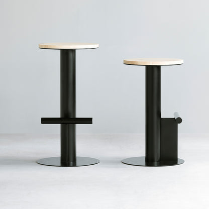 Pole Bar Stool by Normann Copenhagen - Black