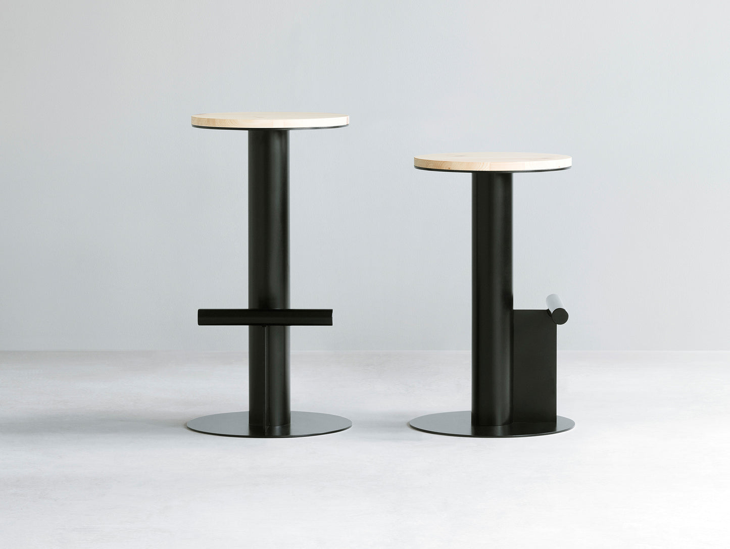 Pole Bar Stool by Normann Copenhagen - Black