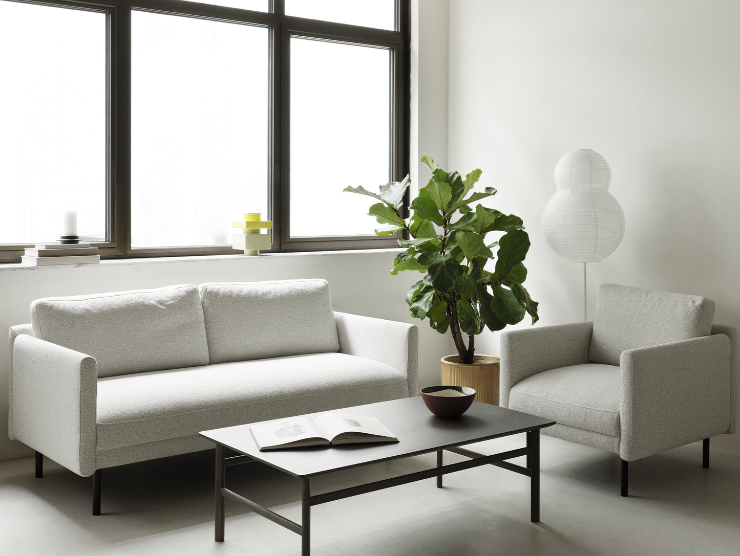 Rar 2-Seater Sofa by Normann Copenhagen - Venezia Off-White