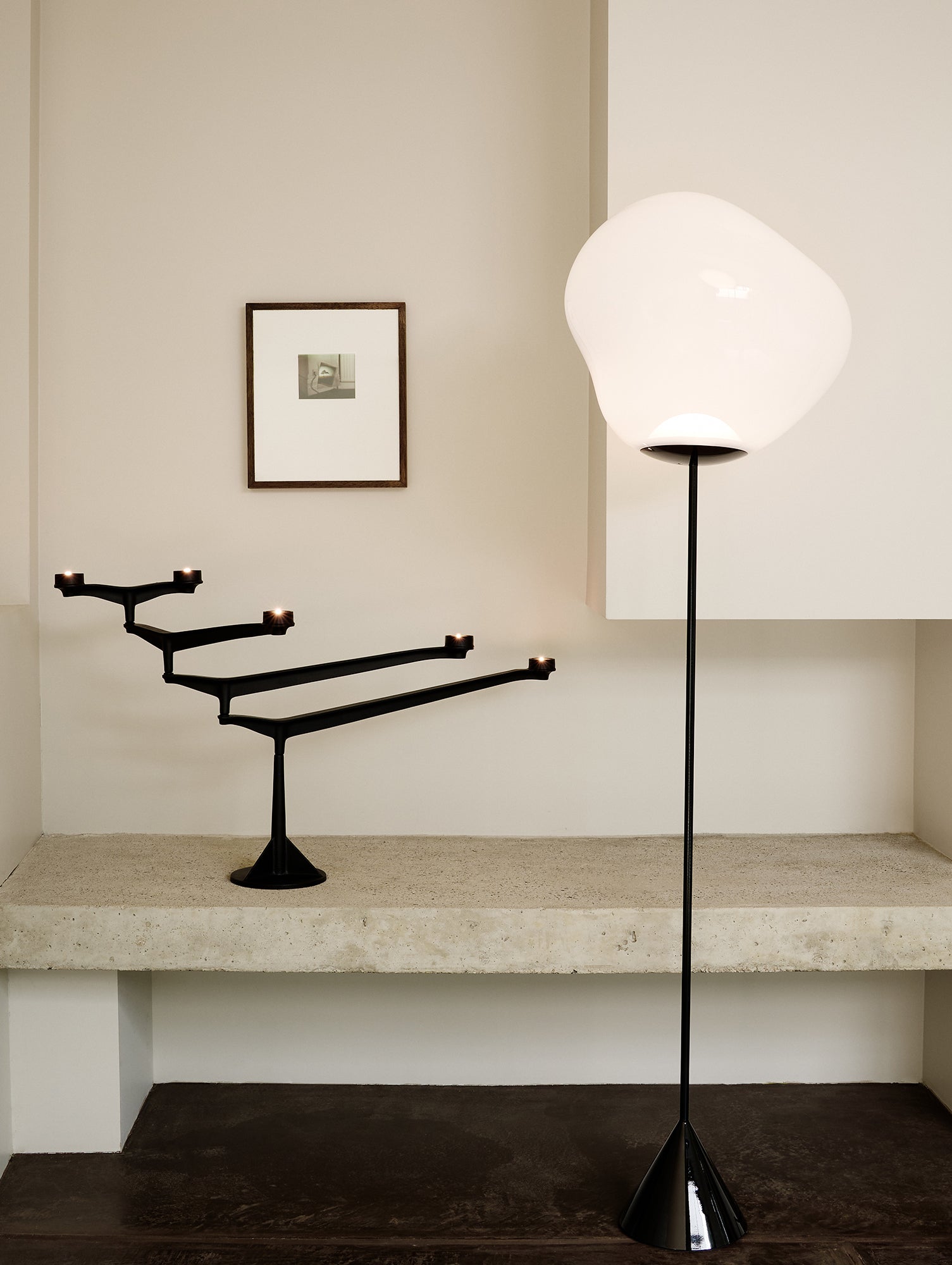 Spin Candelabra by Tom Dixon - Large / Black