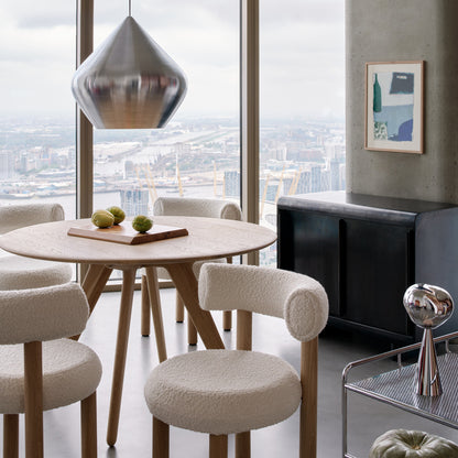 Fat Dining Chair Wood by Tom Dixon