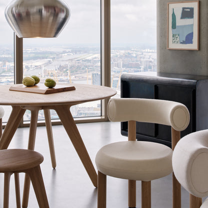 Slab Round Dining Table
