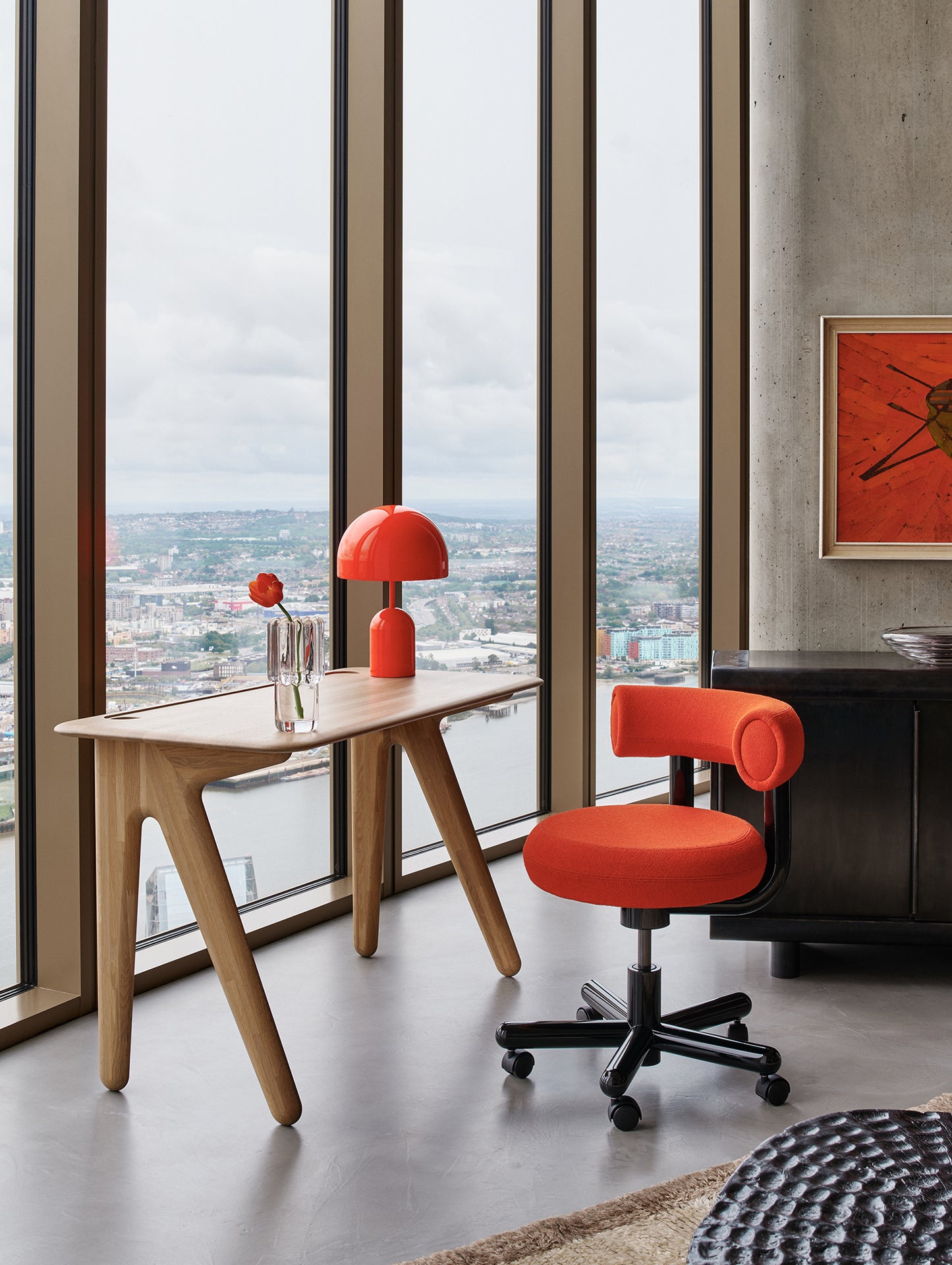 Fat Work Office Chair by Tom Dixon - Hallingdal 65 600
