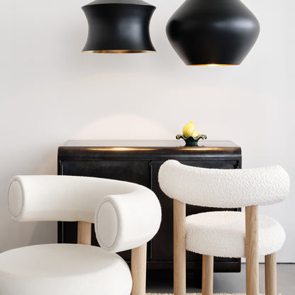 Fat Dining Chair Wood by Tom Dixon