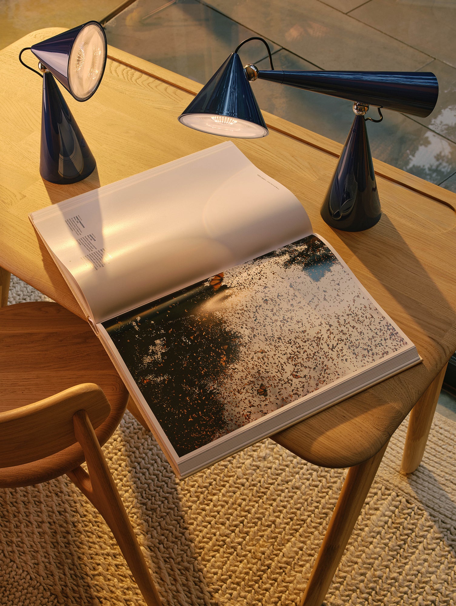 Pose Task Light by Tom Dixon - Indigo