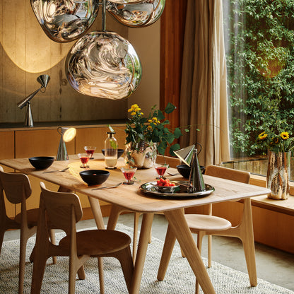 Slab Dining Chair by Tom Dixon - Lacquered Oak