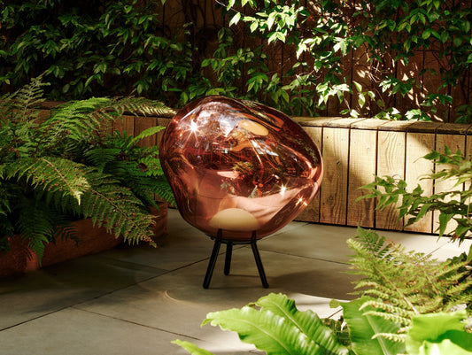 Melt Large LED Portable Lamp by Tom Dixon - Copper