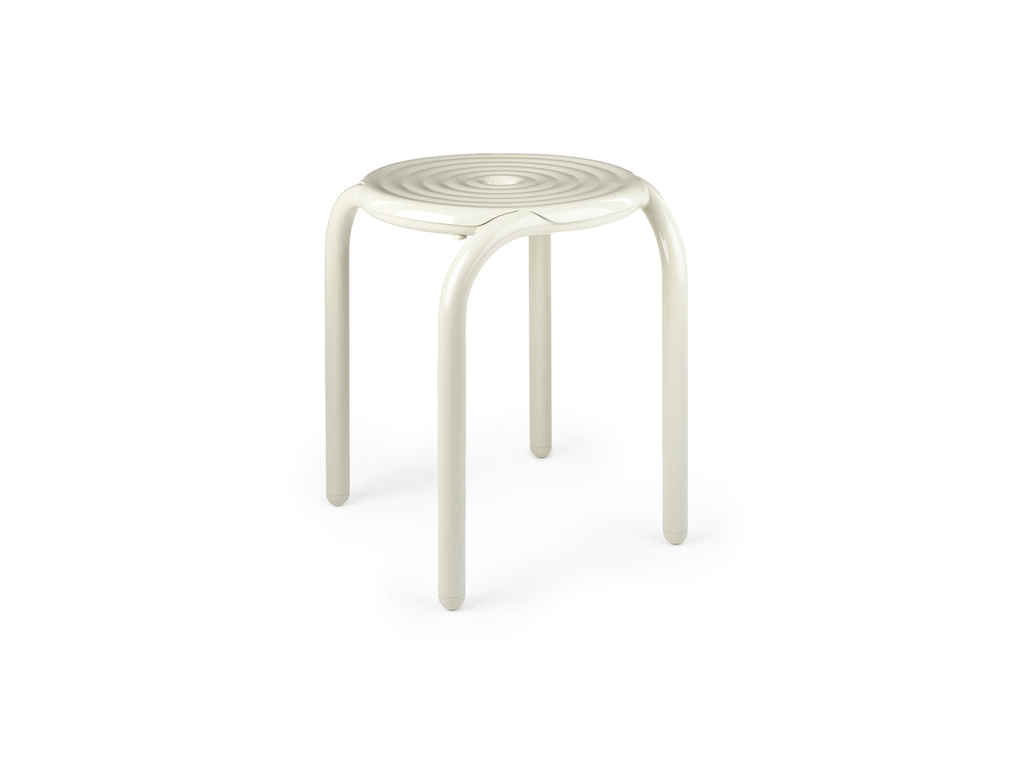 Groove Stool by Tom Dixon - Putty