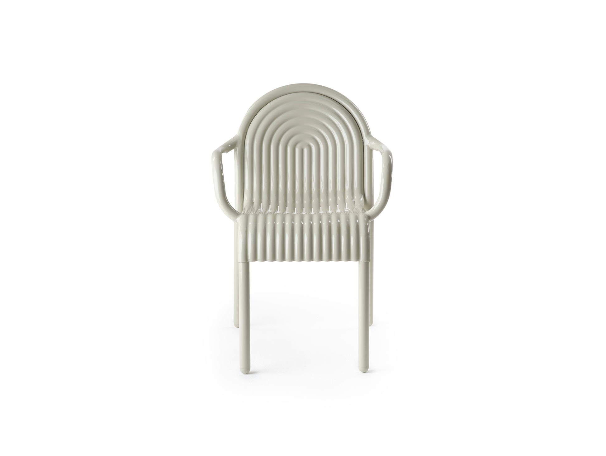 Groove Armchair by Tom Dixon - Putty