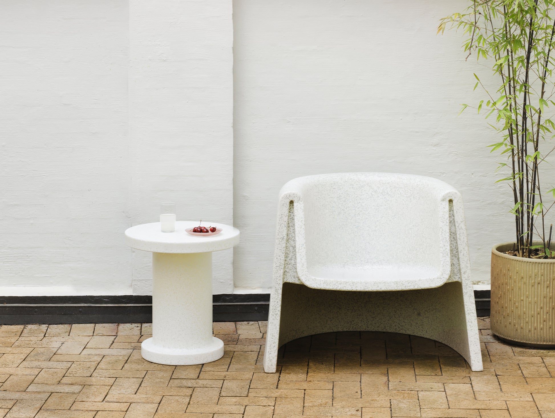 Bit Side Table by Normann Copenhagen - White