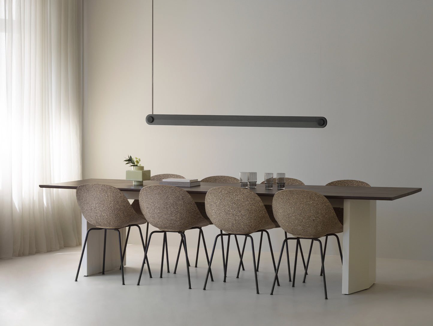 Dim Linear Lamp by Normann Copenhagen - Black Aluminium
