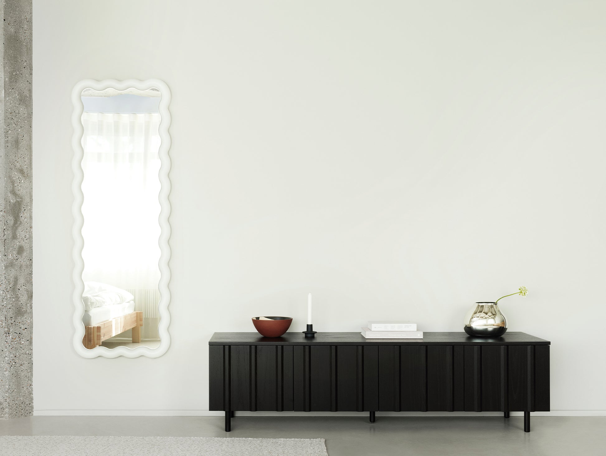 Illu Mirror by Normann Copenhagen - 160x55