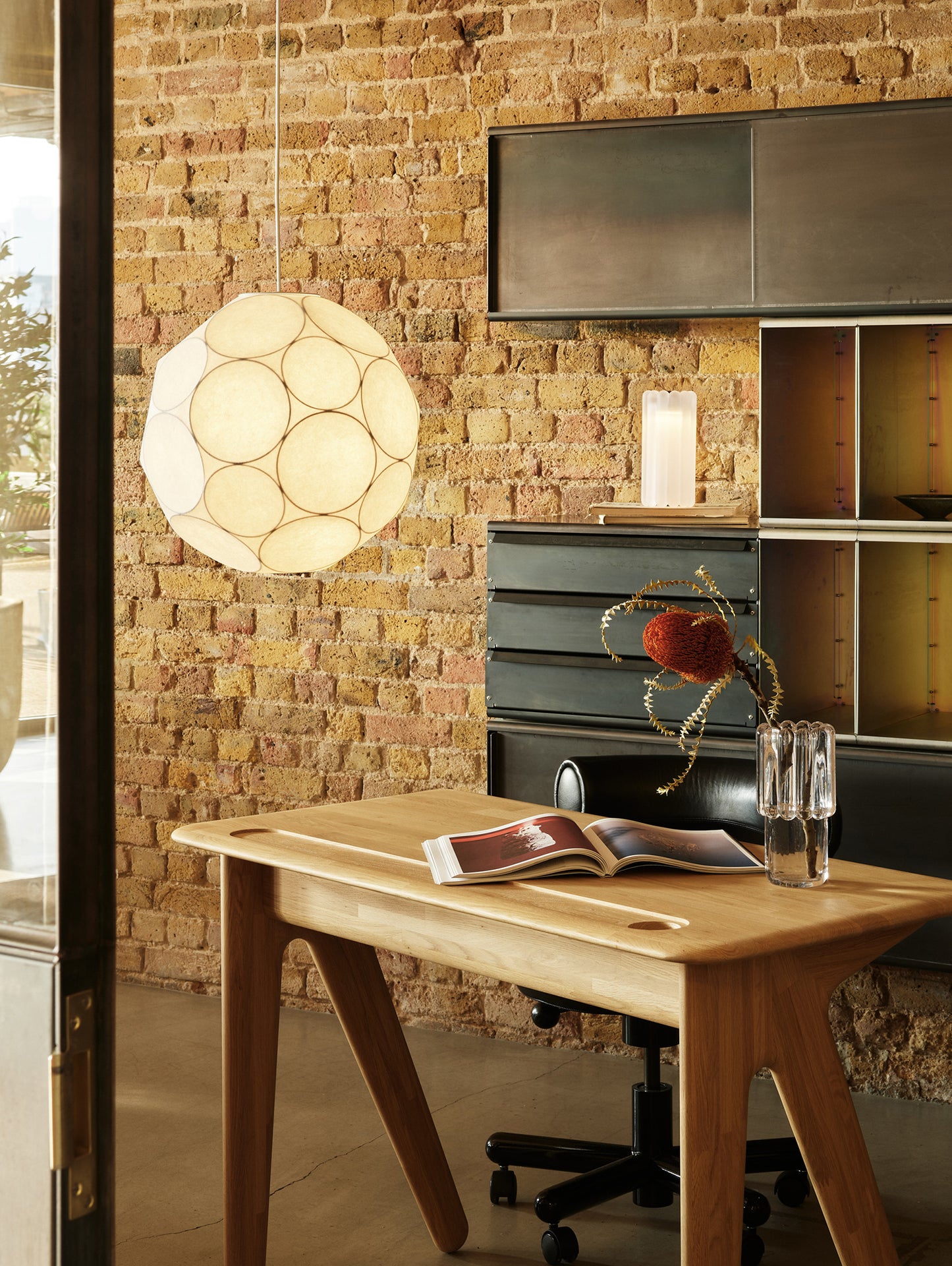 Slab Desk by Tom Dixon - Natural Oak