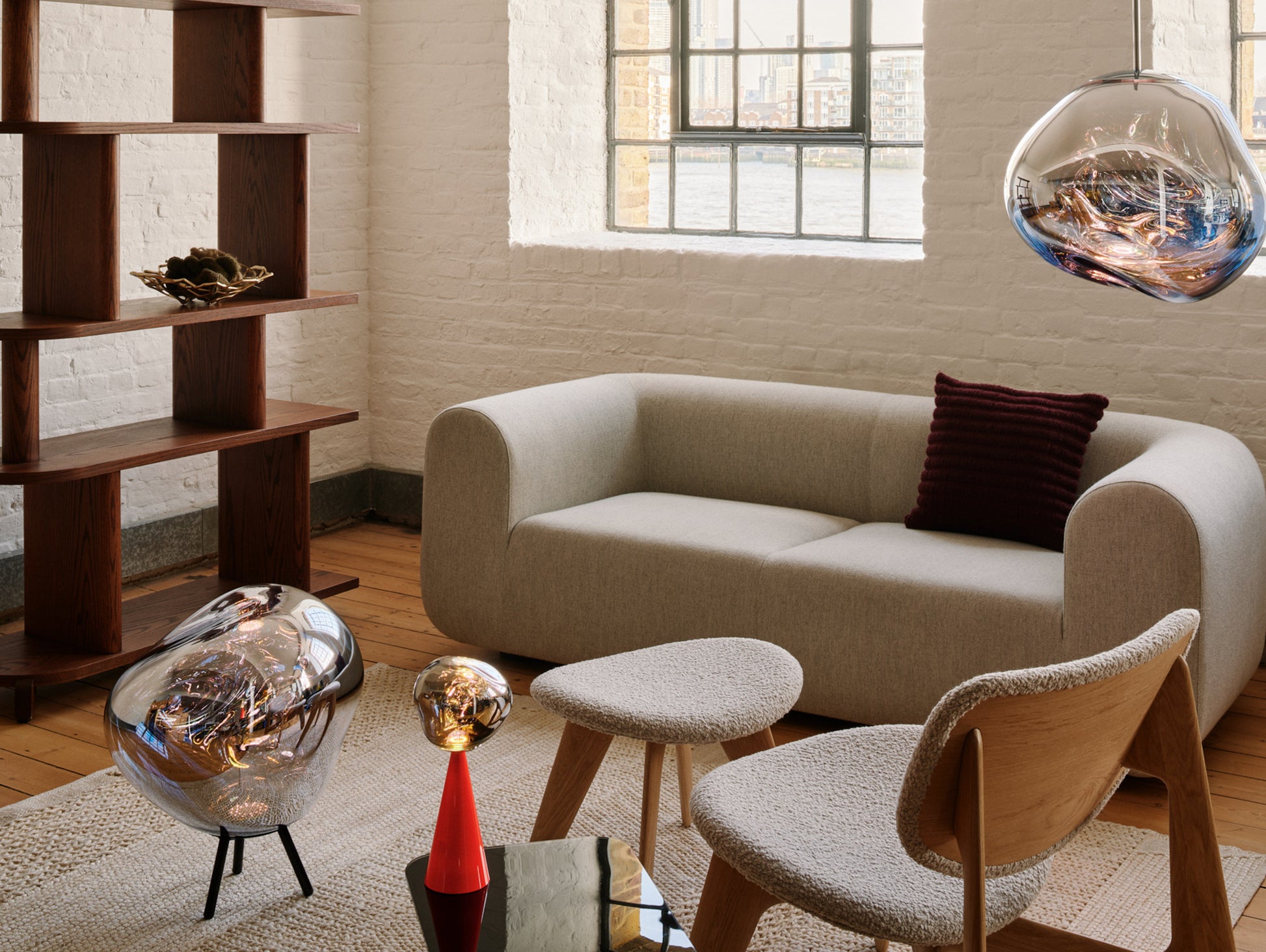 Melt Large LED Portable Lamp by Tom Dixon 