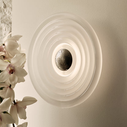 Press Surface LED Wall Lamp (Frosted) by Tom Dixon