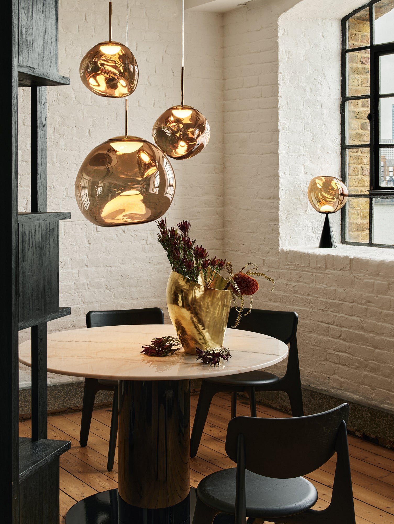 Melt LED Pendant by Tom Dixon - Bronze