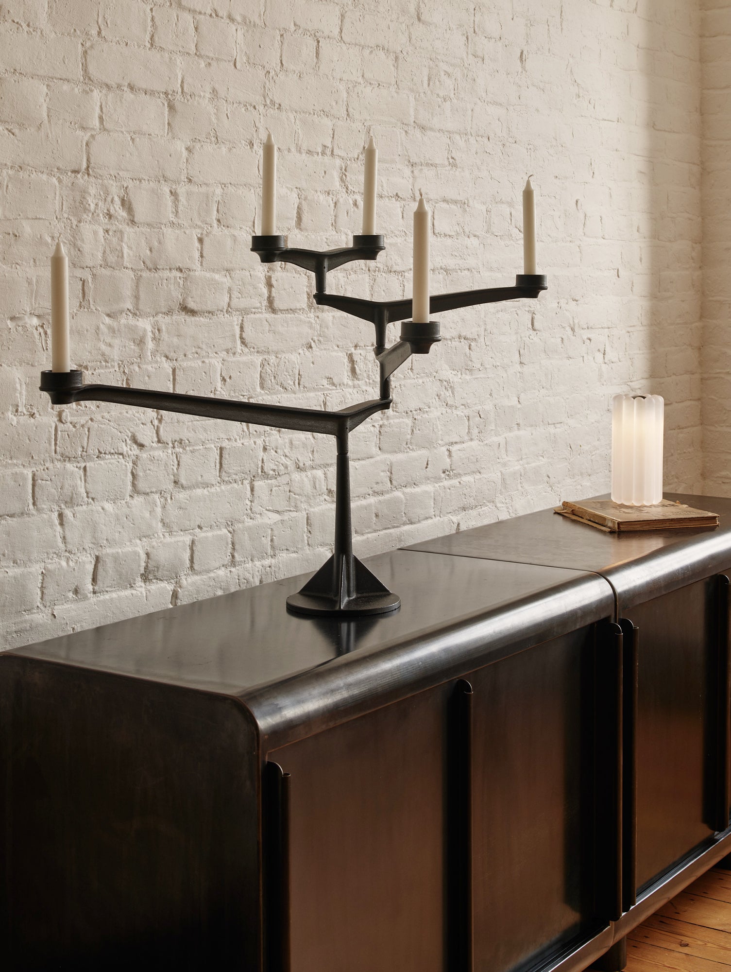 Spin Candelabra by Tom Dixon - Large / Black