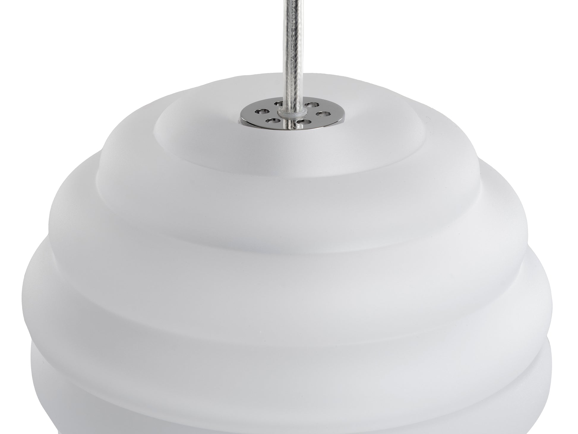 Press Mini Sphere LED Pendant Light (Frosted) by Tom Dixon