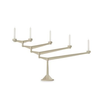 Spin Candelabra by Tom Dixon - Large / Putty