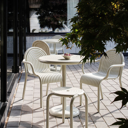 Groove Stool by Tom Dixon - Putty