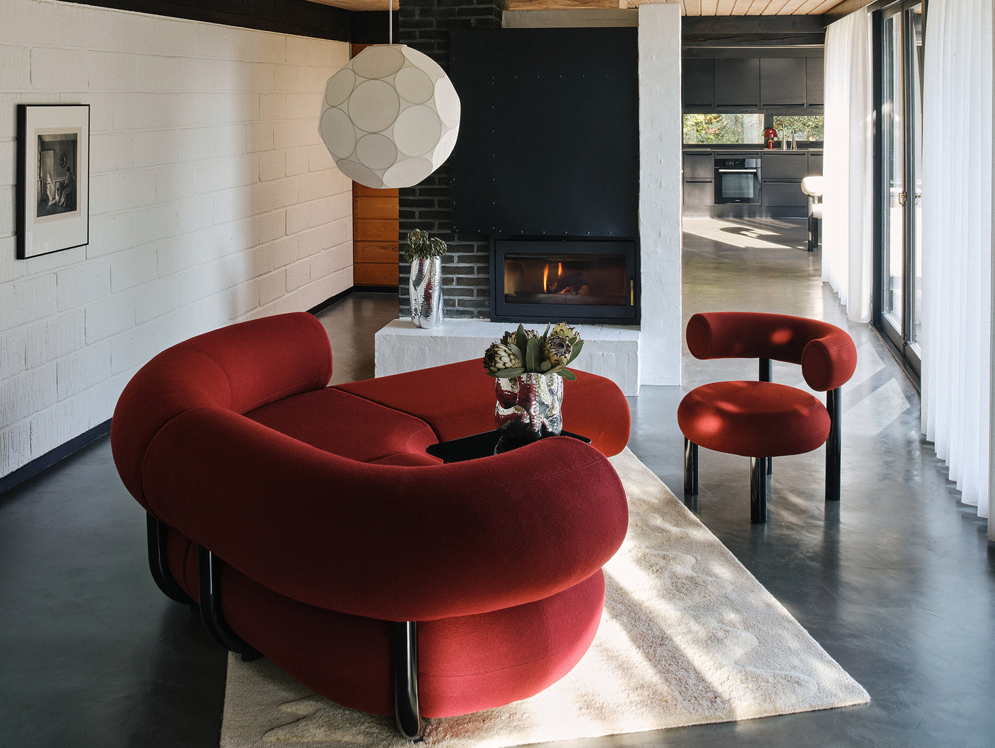 Soft Pendant Light by Tom Dixon - Medium