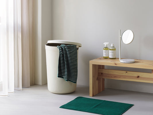 Hide Laundry Basket by Normann Copenhagen - Cream