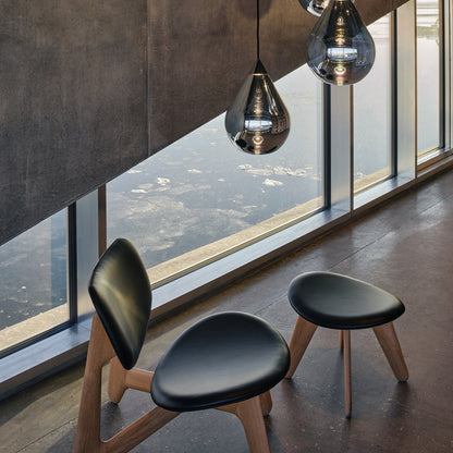 Flare Bead Silver LED Pendant Light by Tom Dixon
