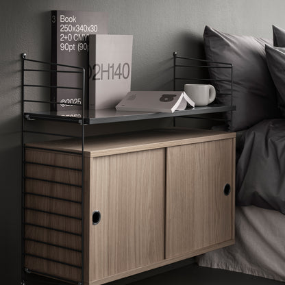 String System Wall Panels by String - Dark Grey