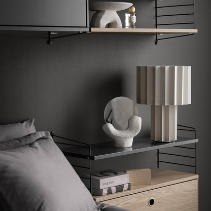 String System Wall Panels by String - Dark Grey