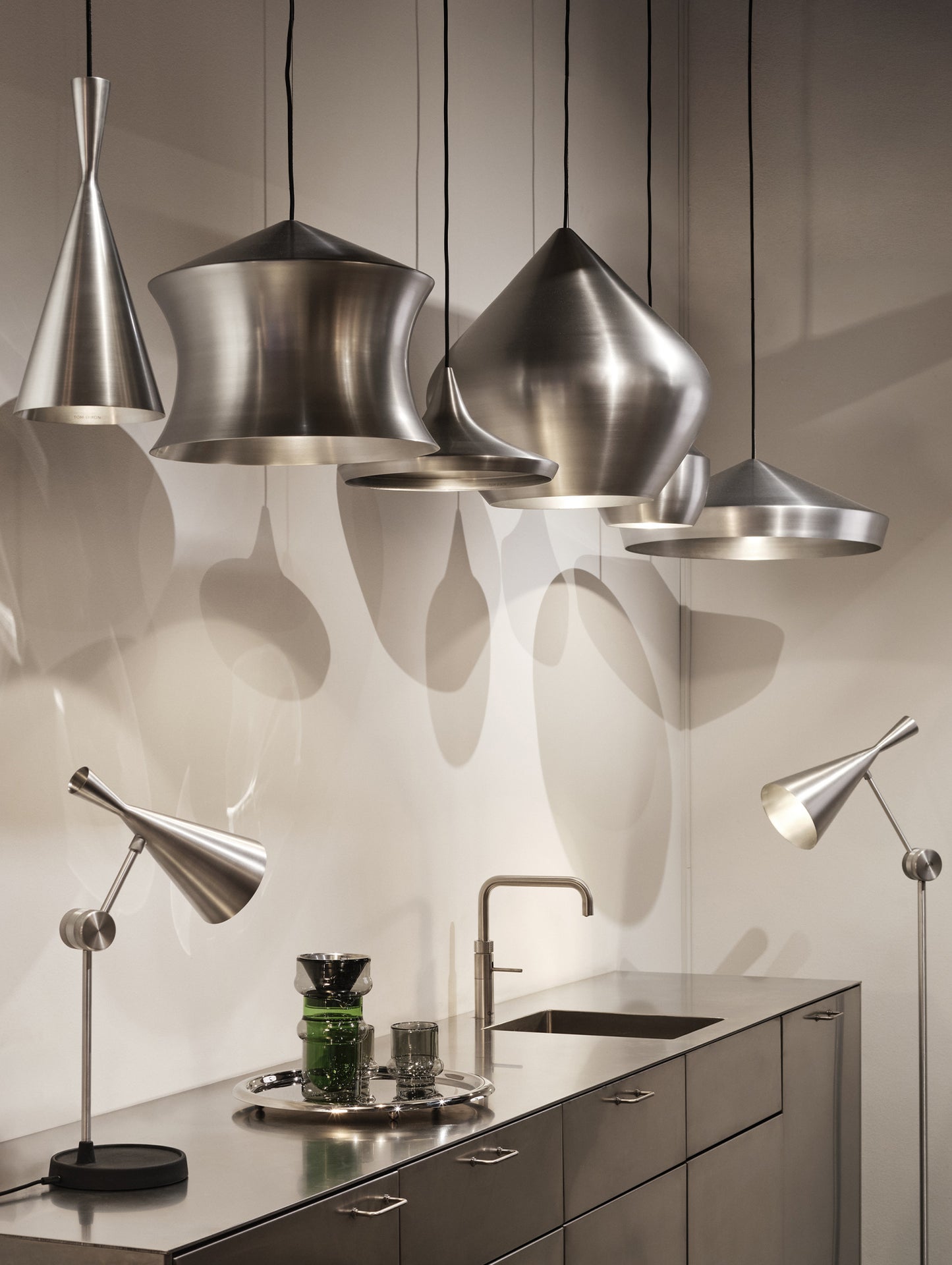 Unbeaten LED Pendant Light by Tom Dixon