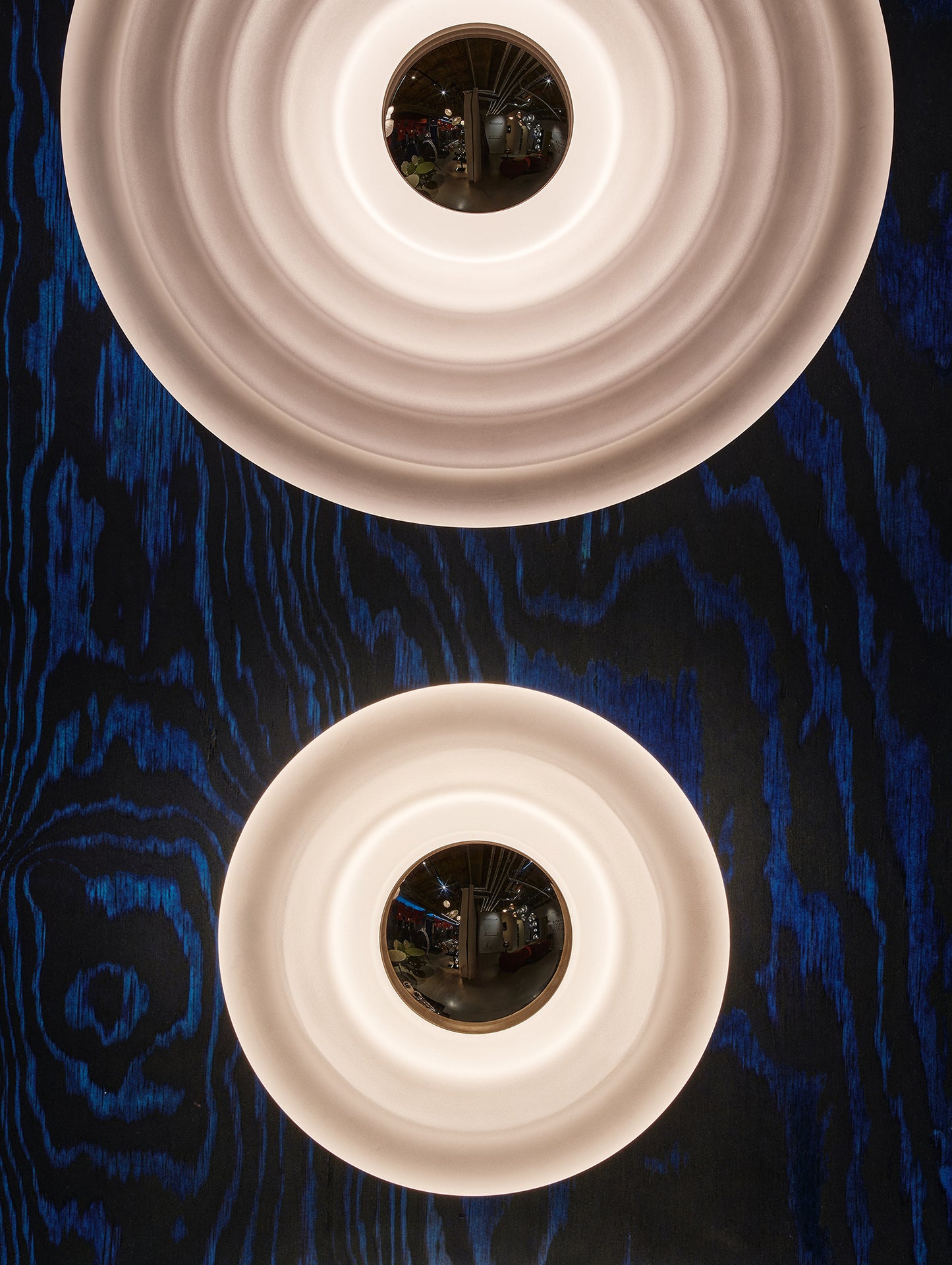 Press Mini Surface LED Wall Lamp (Frosted) by Tom Dixon 