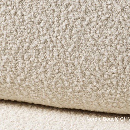 Rico Piccolo Lounge Chair by Ferm Living - Nordic Boucle Off White