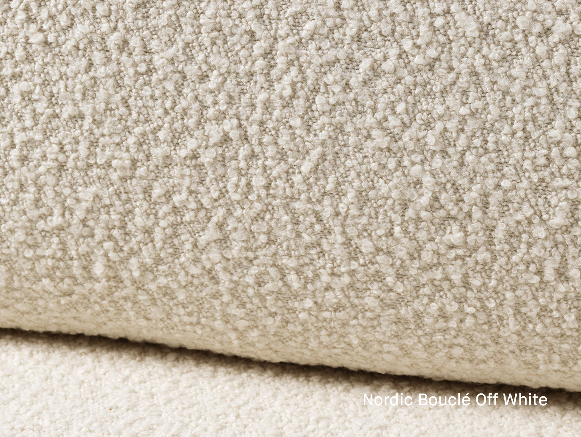 Rico Piccolo Lounge Chair by Ferm Living - Nordic Boucle Off White