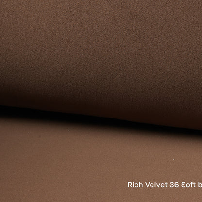 Dase 2-Seater Modular Sofa by Ferm Living - Rich Velvet 36 Soft Brown