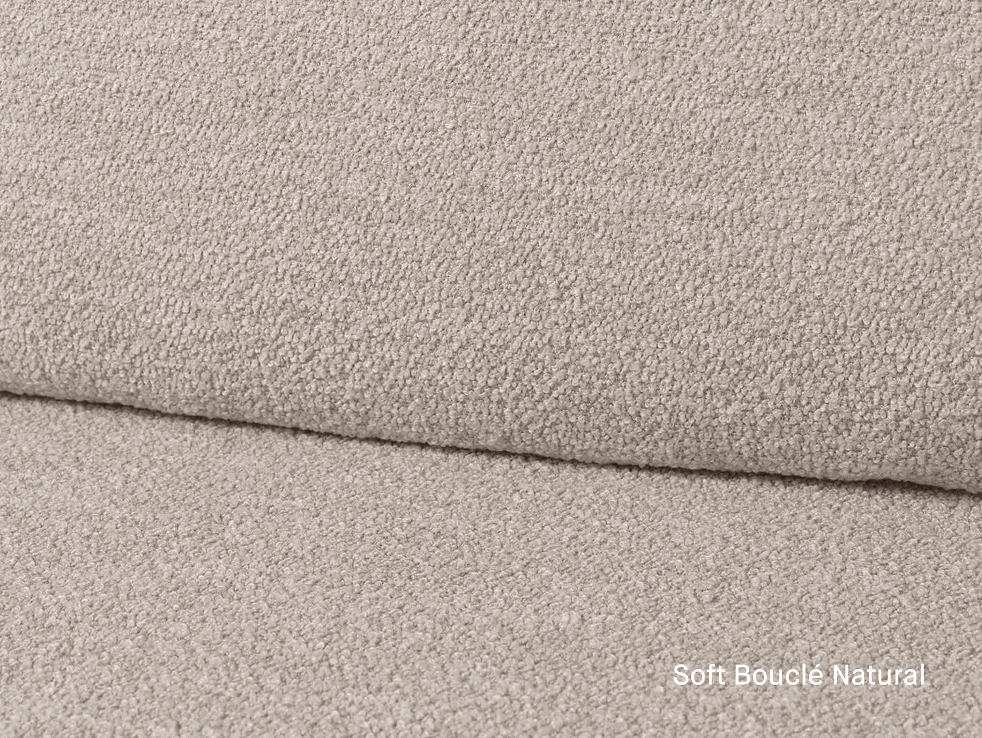 Rico Piccolo Lounge Chair by Ferm Living - Soft Boucle Natural