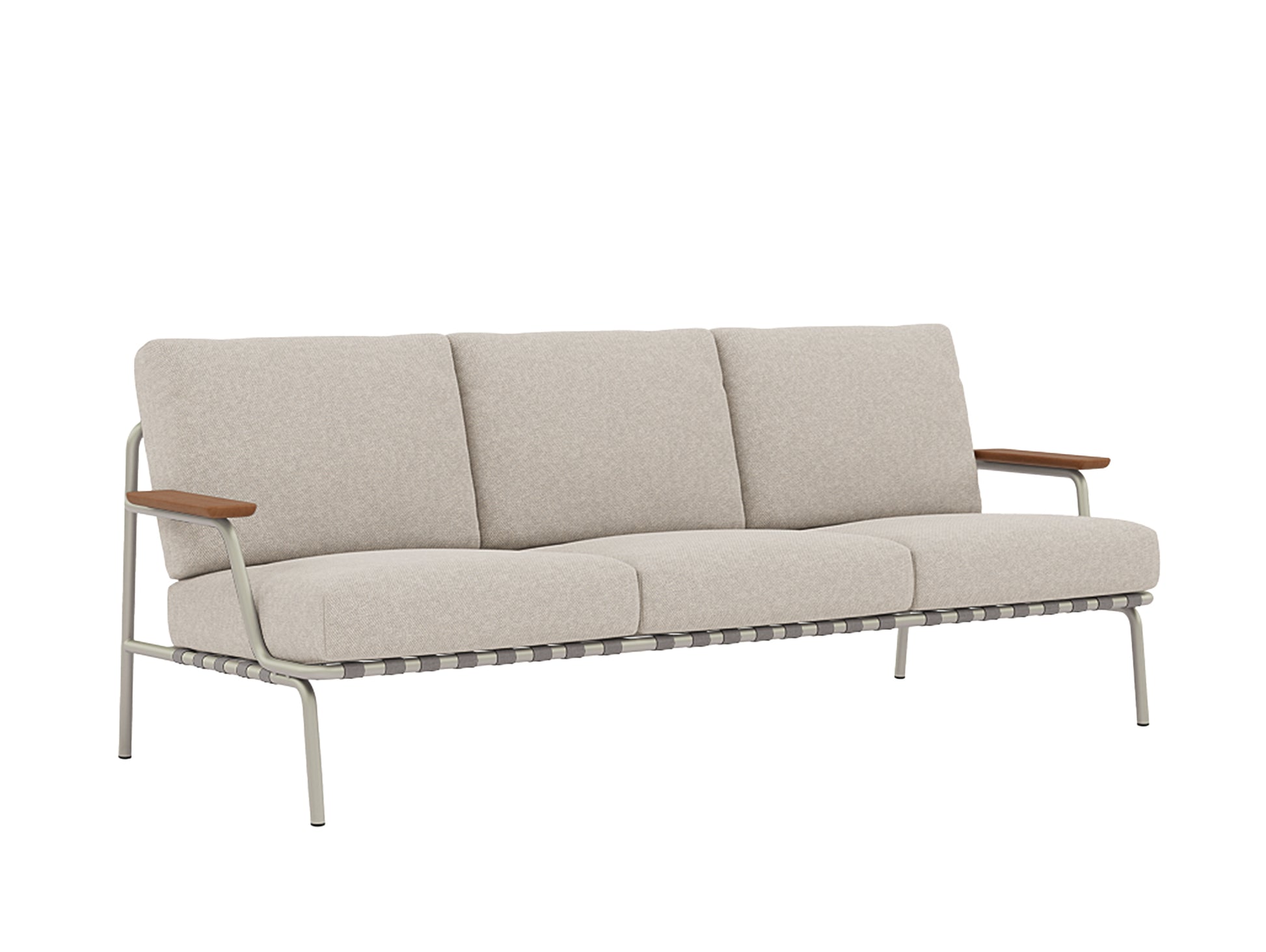 Settle 3-Seater Sofa by Muuto / Grey Frame / Laze 04