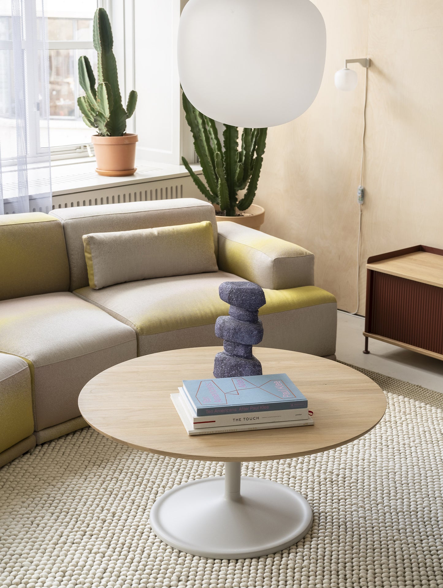 Soft Coffee Table by Muuto - Solid Oiled Oak Top / Grey Aluminium Base