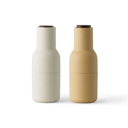 Salt and Pepper Bottle Grinders (Walnut top) by Audo Copenhagen - Barley