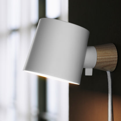 Rise Wall Lamp by Normann Copenhagen - White